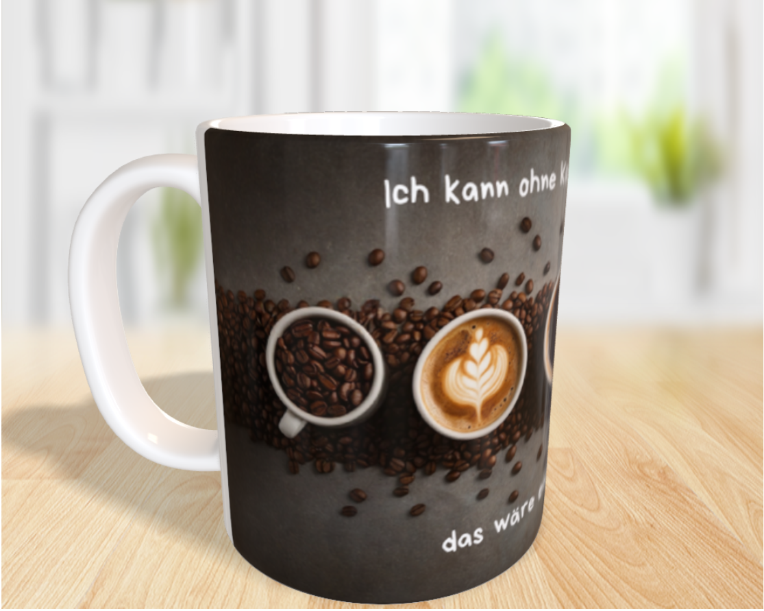 „Kaffeepause? Nein, das ist mein Lebenselixier – ohne Bohnen, ohne mich!“