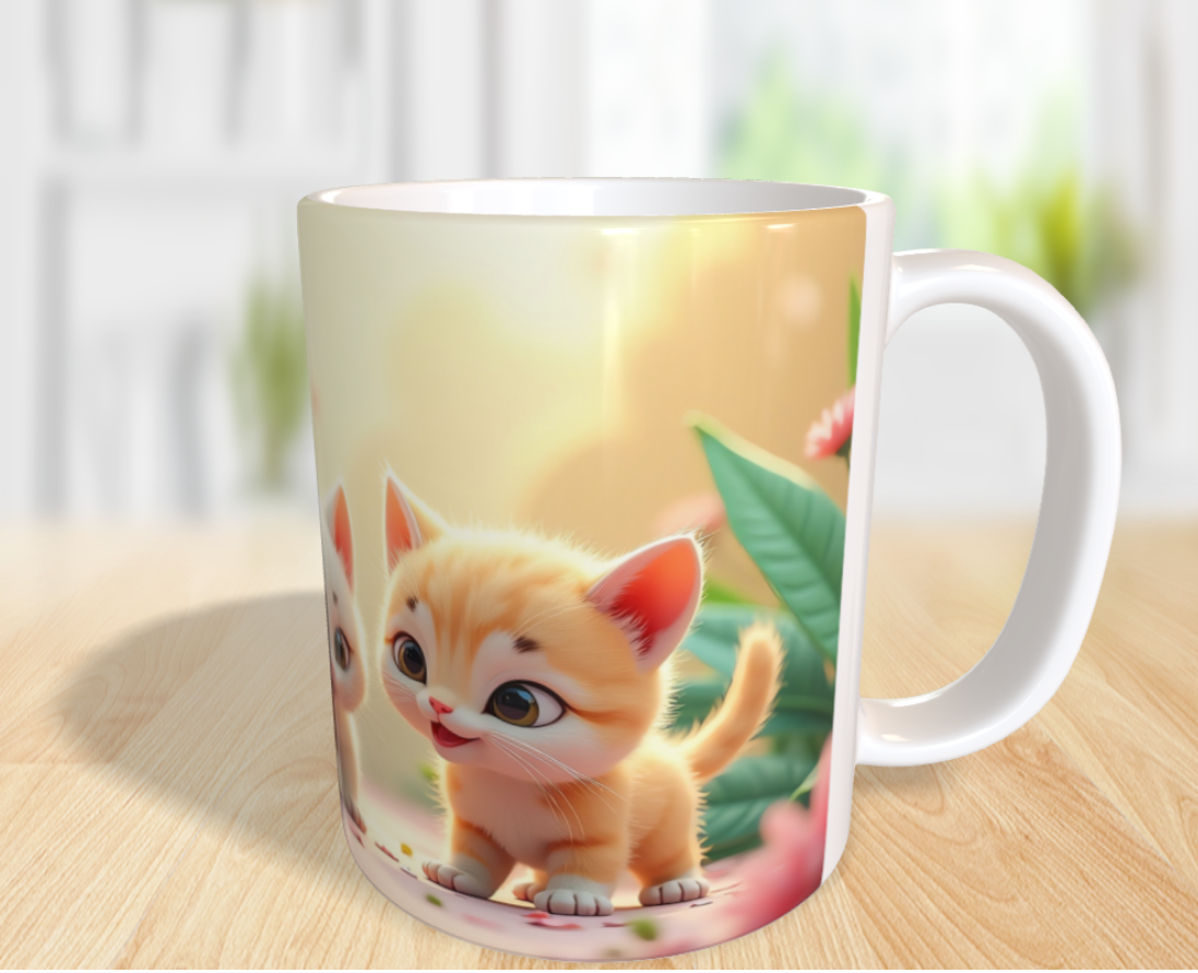 "Vier kleine Katzen und eine große Portion Niedlichkeit!"