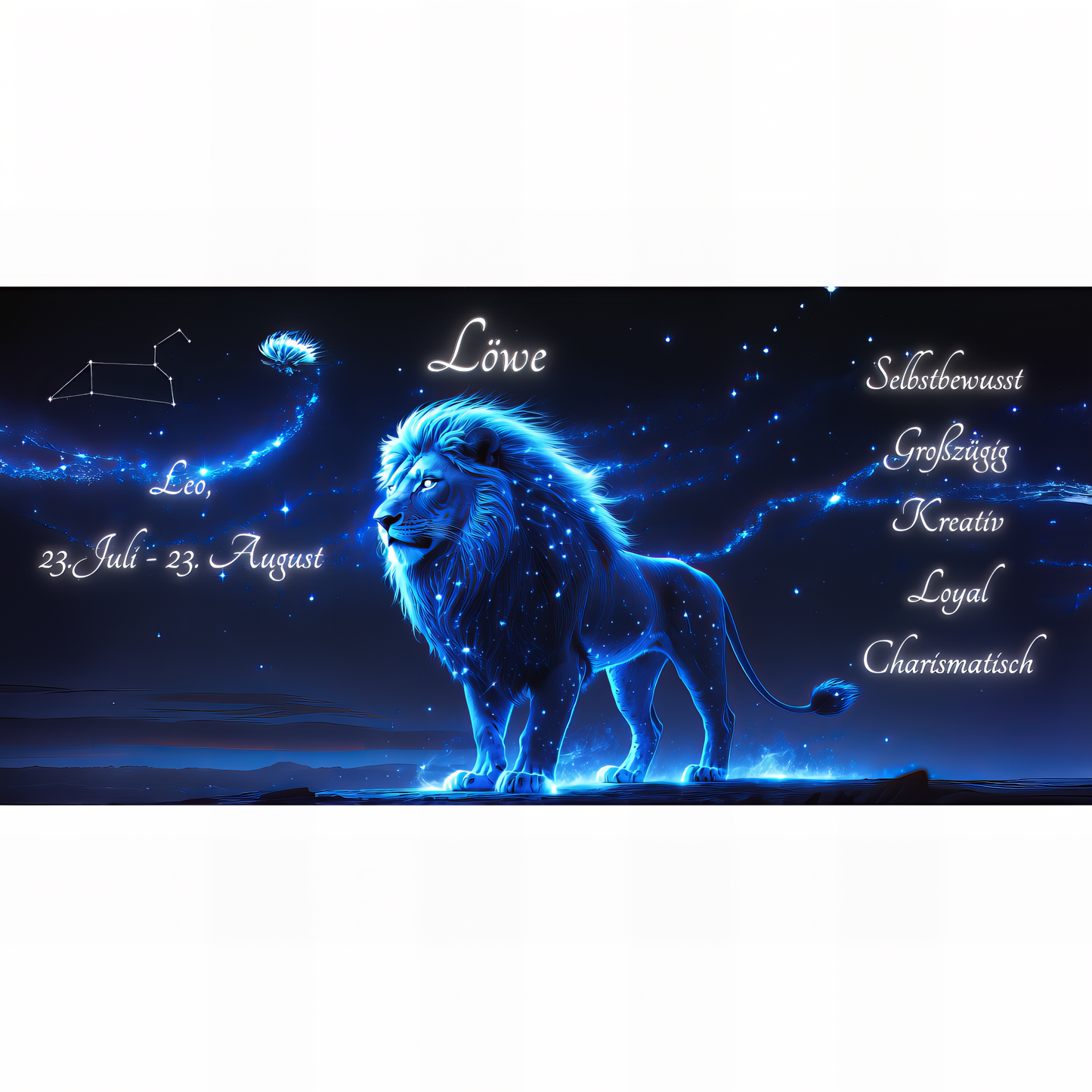 🌌 Löwe – Sonnenkind des Universums im Strahlen der Sterne 🦁✨