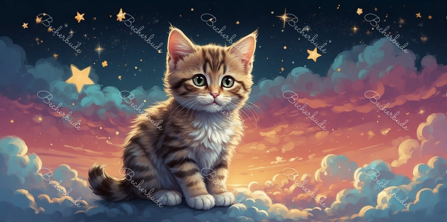 "Ein Sternenfreund: Die kleine Katze im Himmel der Träume"