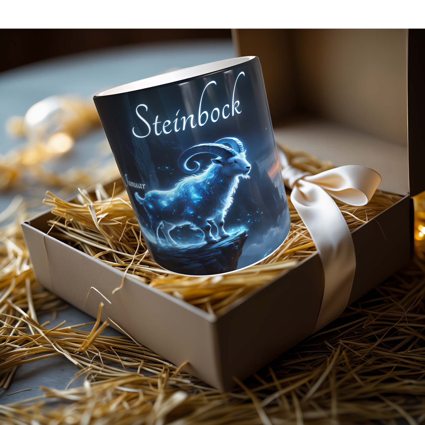 Steinbock Magie 🌌 Deine Reise zu den Sternen beginnt mit jedem Schluck 🌟