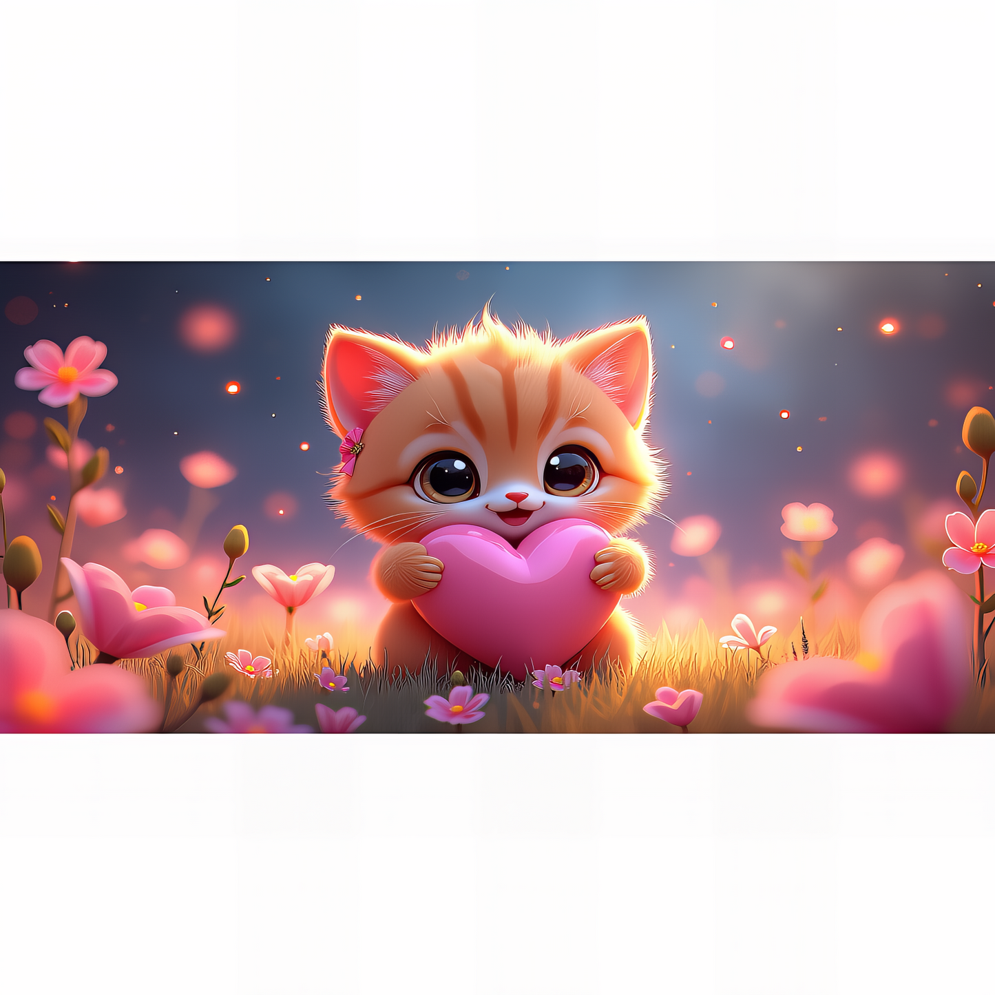 eine tasse voller liebe 🐾💕 süßes babykätzchen mit herz 🐱☕🌸