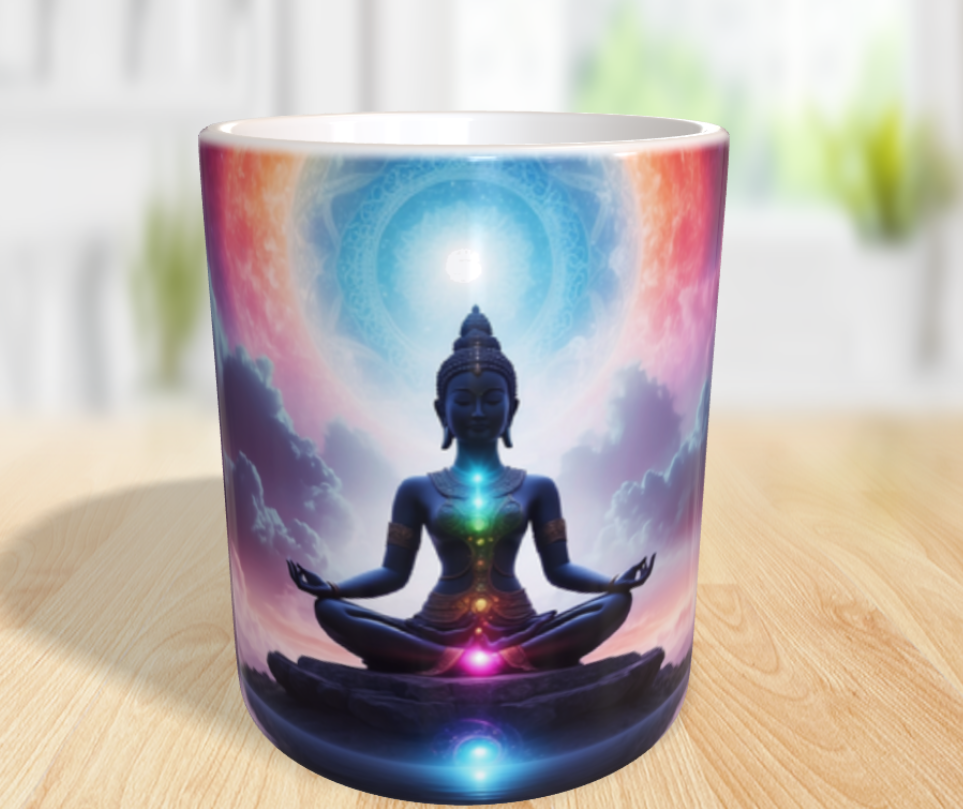 "Balance der Chakren – Harmonie zwischen Himmel und Erde" ✨🧘♂️