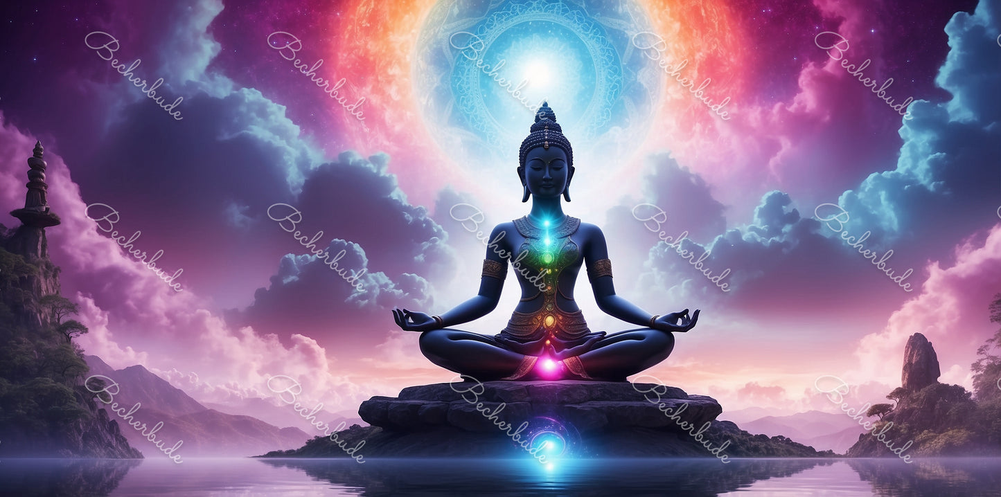 "Balance der Chakren – Harmonie zwischen Himmel und Erde" ✨🧘♂️