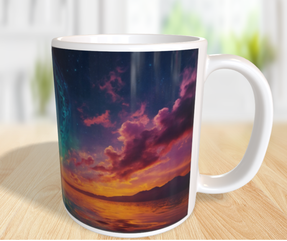"Kosmische Stille – Die Verbindung von Mensch und Universum" ✨🧘♂️🌌
