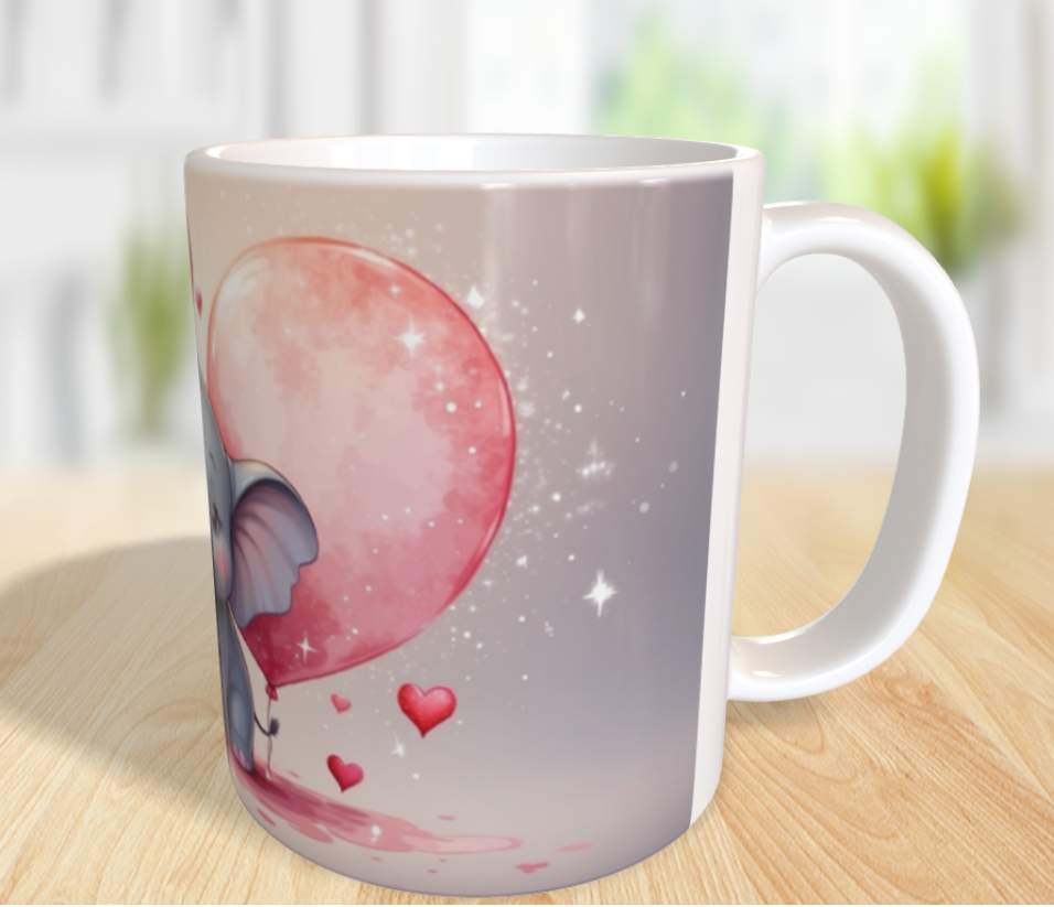 "Elefantenliebe – Zusammen sind wir unschlagbar!" 🐘❤️✨