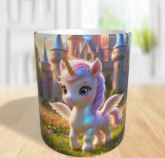 "Das kleine Einhorn im Zauberlicht"
