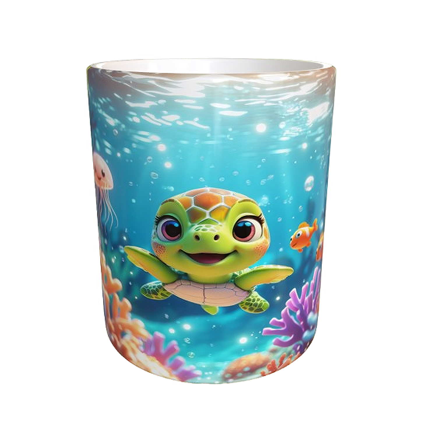 🌊 Meine kleine Schildkrötentasse – ein Becher voller Meereszauber