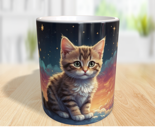"Ein Sternenfreund: Die kleine Katze im Himmel der Träume"