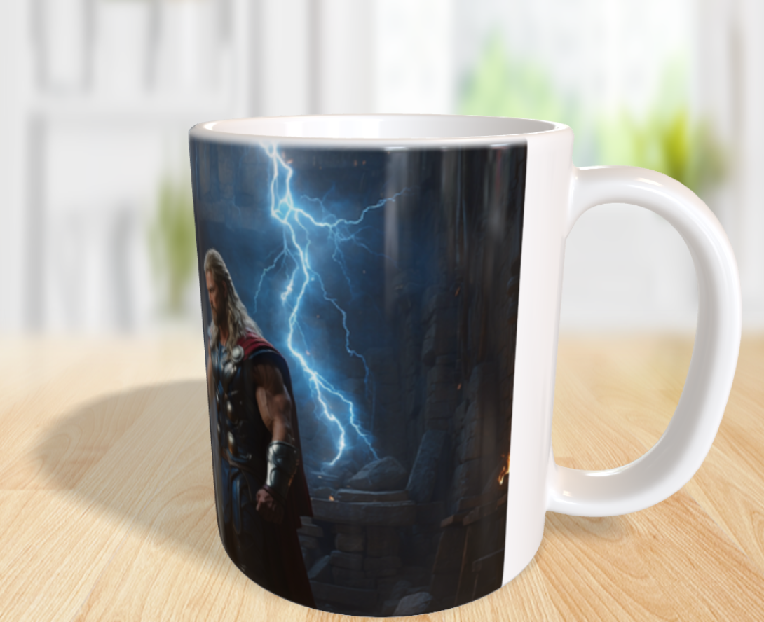 "Thor, der Donnergott: Herr der Blitze und Meister von Mjölnir"