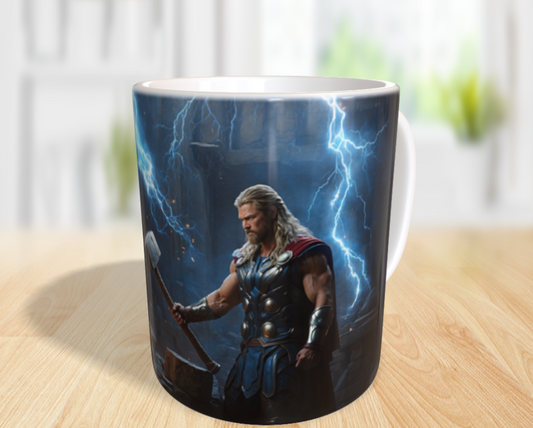 "Thor, der Donnergott: Herr der Blitze und Meister von Mjölnir"