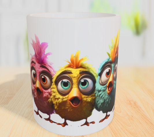 "Feder-Chaos Deluxe: Wer hat hier das letzte Wort? 🐤🎉"