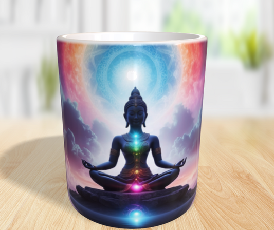 "Balance der Chakren – Harmonie zwischen Himmel und Erde" ✨🧘‍♂️