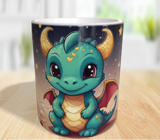 "Der kleine Herzensdrache – Freundschaft unter den Sternen" 🐉🌟❤️